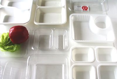 Kunststoff-Men�schalen