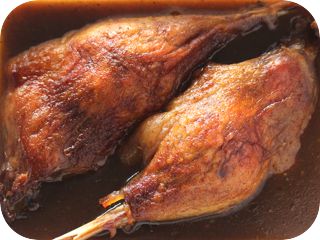 G�nsekeulen in Bratensauce