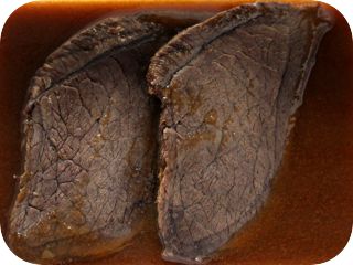 Sauerbraten in traditioneller Sauce